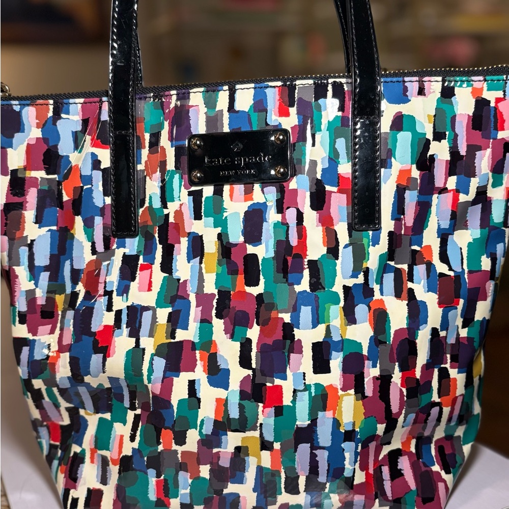 Kate Spade Colorful Abstract Tote